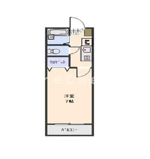 ラプラス蓮根【2階】の間取り