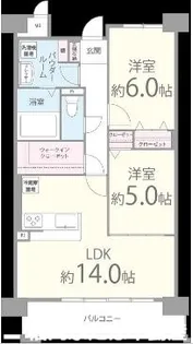 ネクスト吉塚【3階】の間取り