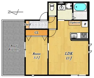 MaisonLien【3階】の間取り