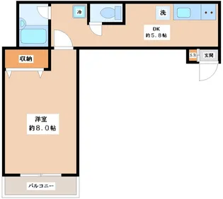 駒沢DSビル【3階】の間取り