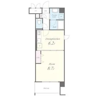 ヴィレッジ蔵人【3階】の間取り