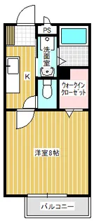 ル・フルーブ【1階】の間取り