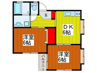 カーサセルシオ【1階】の間取り