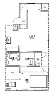 セジュール光II【2階】の間取り