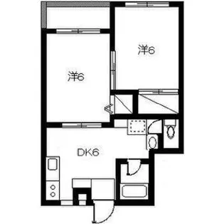 サンビレッヂ日吉【1階】の間取り