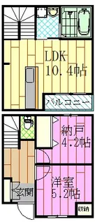 メルラス浦安の間取り