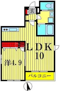 ビューシュロスM【1階】の間取り