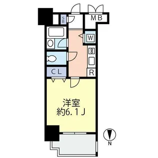 グランヴァン両国II【6階】の間取り