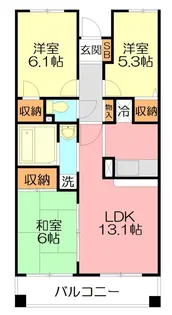 ソシアプラザ【3階】の間取り