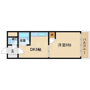 雅叙園ハイツ【3階】の間取り