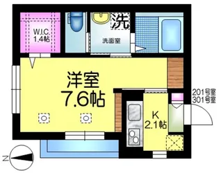 グランヘーベル【3階】の間取り