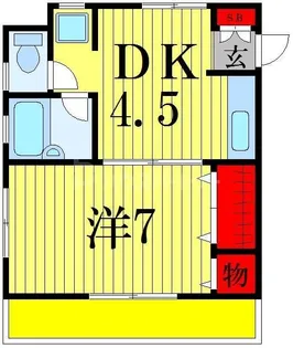 オガワビル【3階】の間取り