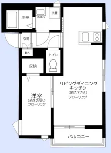 ルミエール朝霞台【3階】の間取り