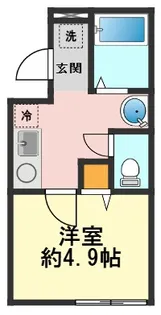 アドバンスV【2階】の間取り