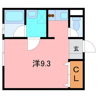 パームス庄田【1階】の間取り