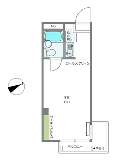 SeedTerrace大井II【2階】の間取り