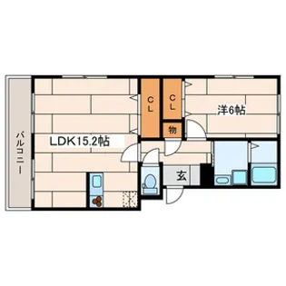 ミシェル【3階】の間取り