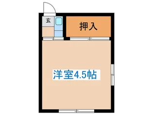 樟川荘【2階】の間取り