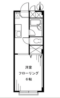 サンシャレイ永福町【1階】の間取り