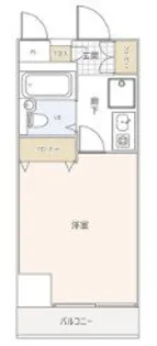 リベール国分寺【1階】の間取り