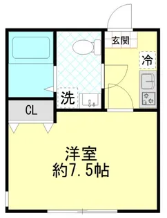 レクソンコート【1階】の間取り