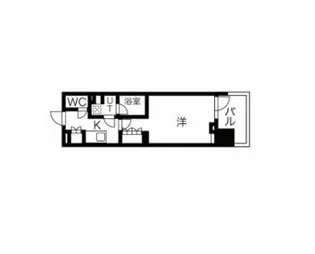 N sパークレジデンス新宿御苑 エヌズパークレジデンス【9階】の間取り
