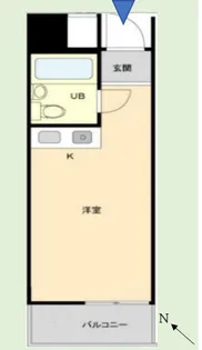 パレドール文京大塚第三【5階】の間取り