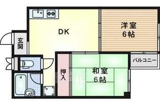 パティオ佐竹台【4階】の間取り