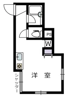 WINGVILLAGE白山【1階】の間取り