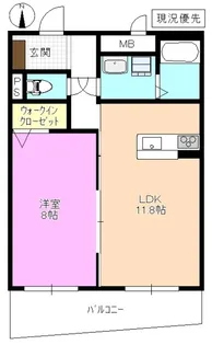 ソフィア・善光寺下【1階】の間取り