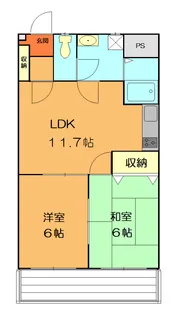 エミネンス本太【3階】の間取り