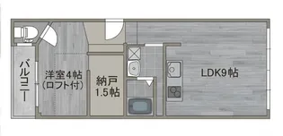 千一ビル【2階】の間取り