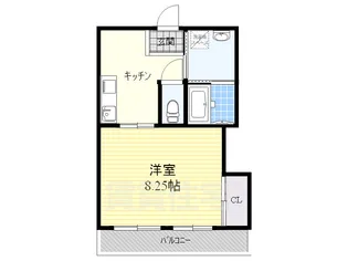 シティコート城北【3階】の間取り