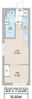 レピュア西池袋レジデンス【3階】の間取り