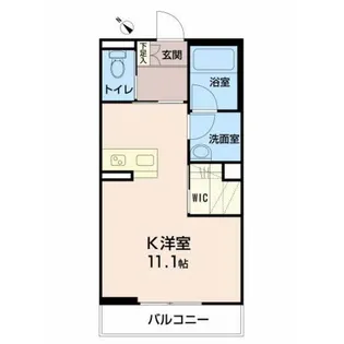 フィオレンティーナF【2階】の間取り