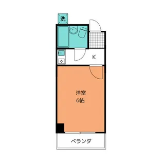 丸茂アパート【2階】の間取り