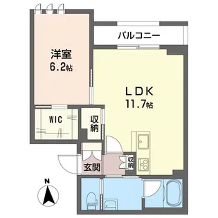 ヴィラ16【2階】の間取り