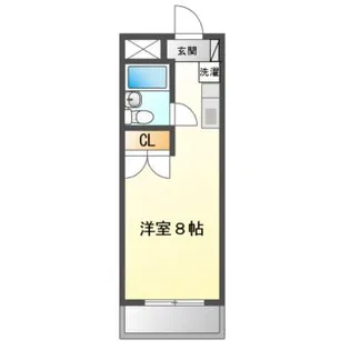 イーストサイド吹田【1階】の間取り