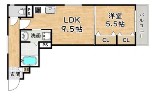 Libra【2階】の間取り