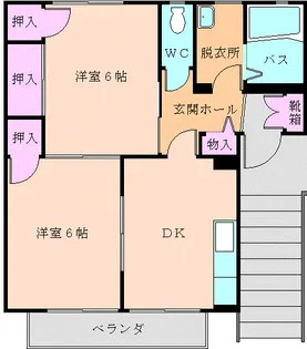 ネオハイム【1階】の間取り