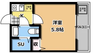 メゾン・ド・プレテ【1階】の間取り