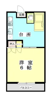 エトワール新野【1階】の間取り