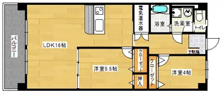 第2平野ビル【3階】の間取り