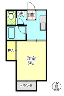 ハイツマキ【2階】の間取り