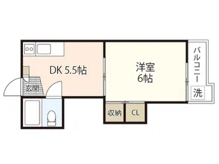 矢野ビル【3階】の間取り