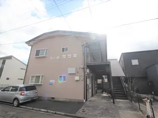 コーポササキ【2階】の外観
