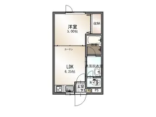 あっとほーむ1【1階】の間取り