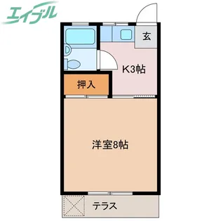 シャトルサンライズ【1階】の間取り