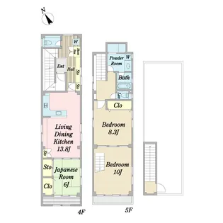 長尾ビルの間取り