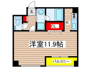 シャト-泉II【6階】の間取り